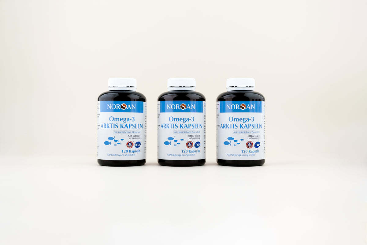 3 x Omega 3 Arktis Capsule – pachet promoțional