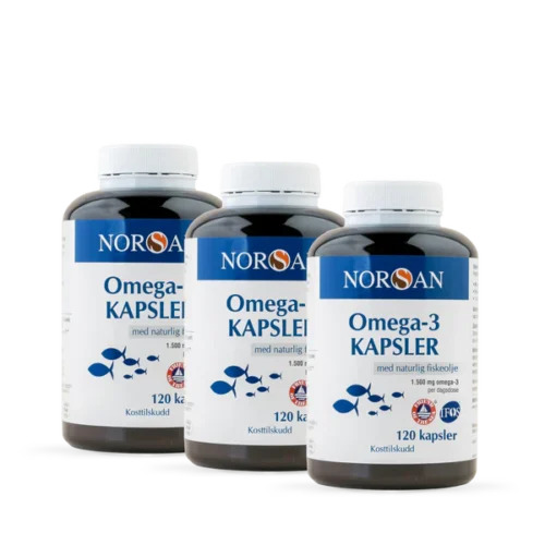 3 X Omega 3 Total Capsule – pachet promoțional – NORSAN