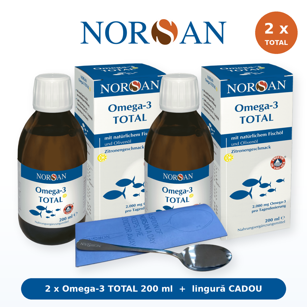 Pachet Toamna/ 2 x Total Oil+Lingura 8 ml
