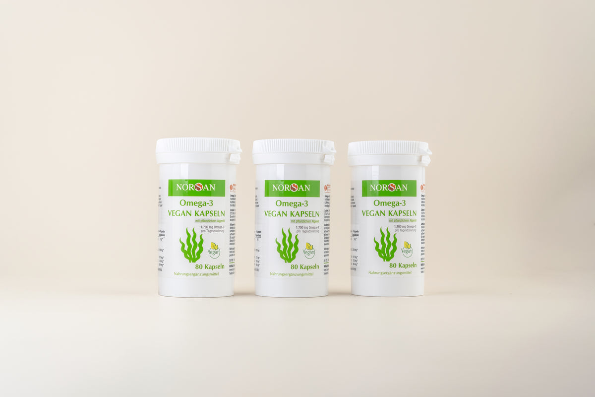3 x Omega 3 Vegan Capsule -pachet promotional