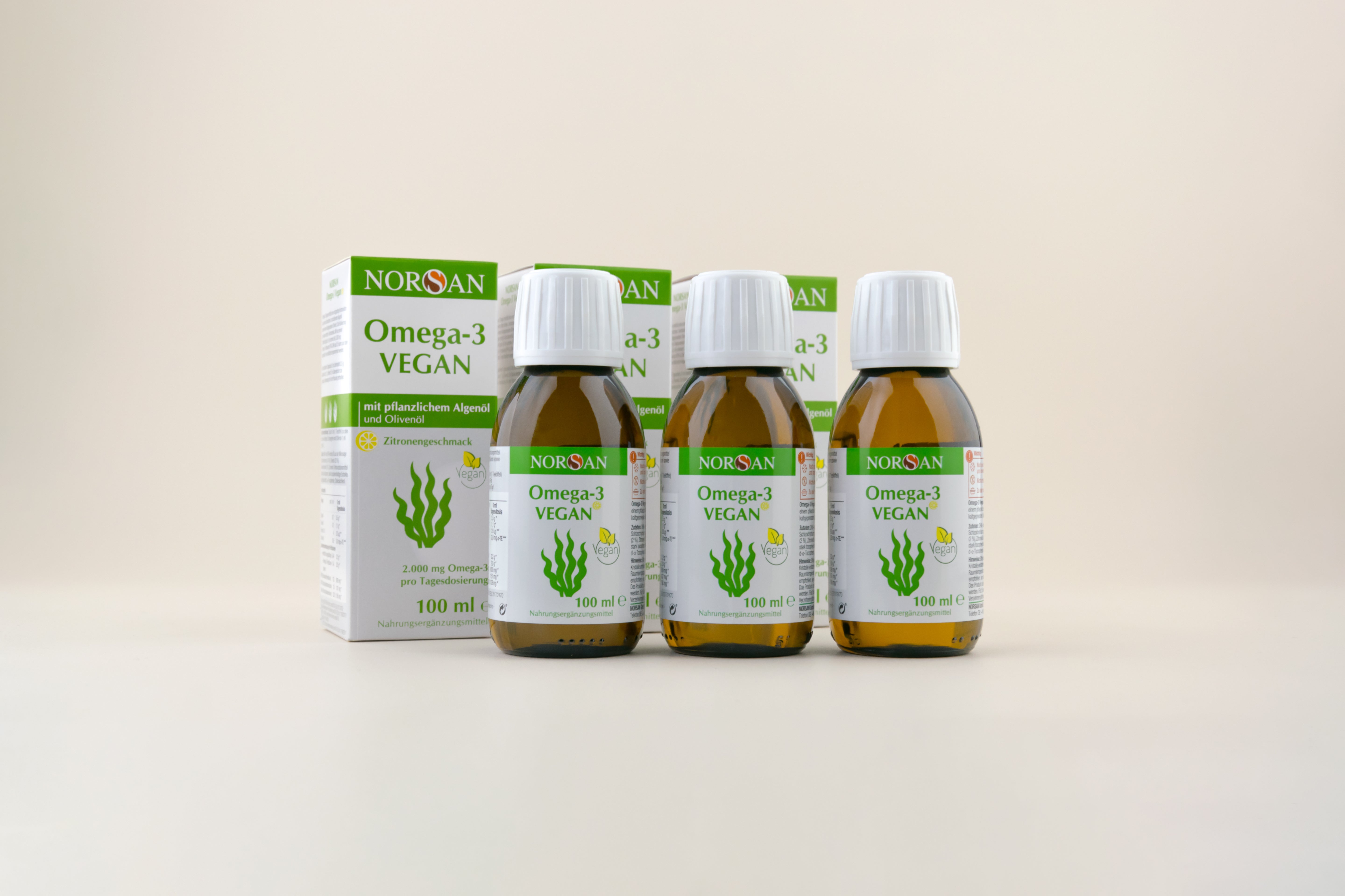 3 x Omega 3 Vegan Ulei -pachet promotional