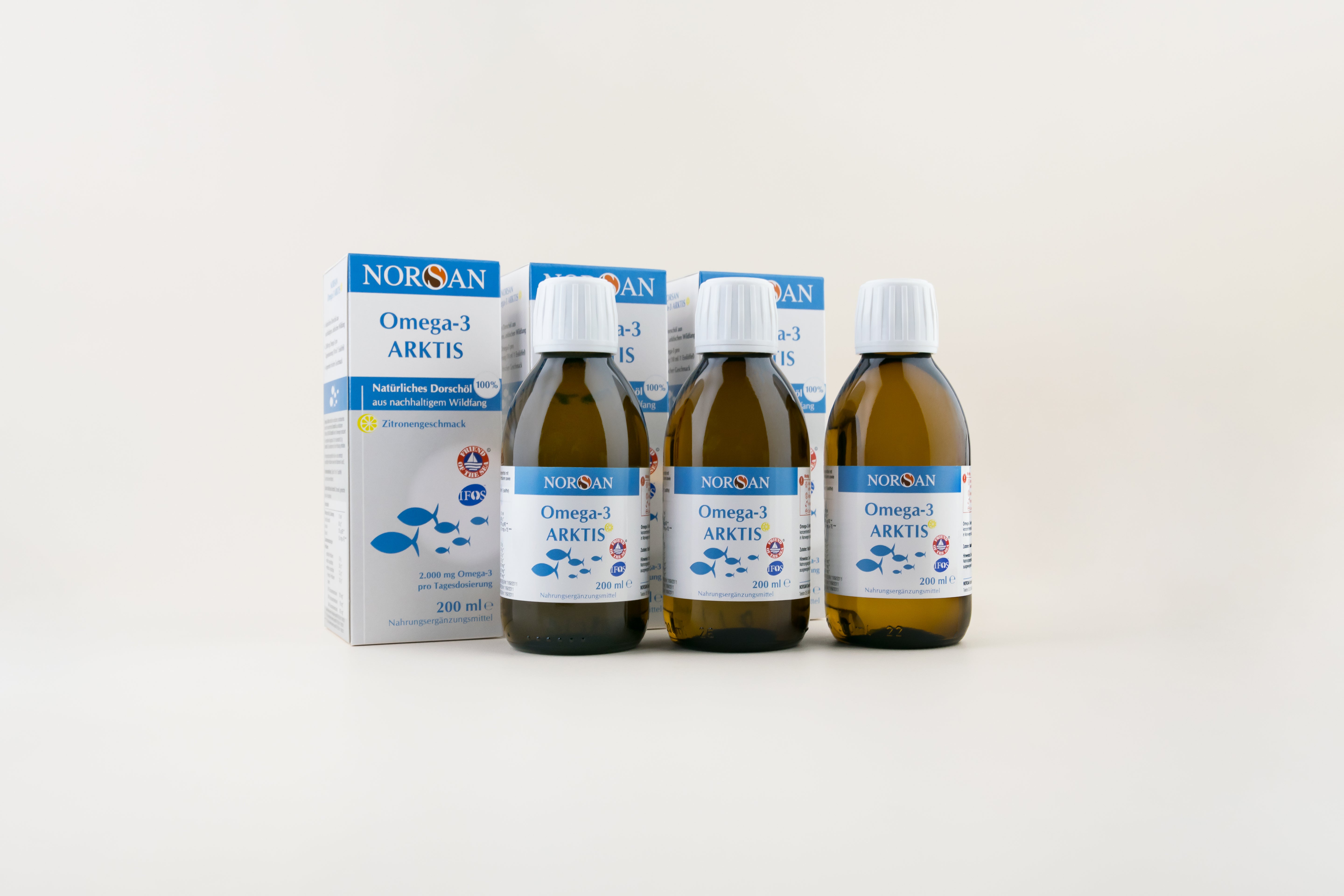 3 x Omega 3 Arktis Ulei – pachet promoțional
