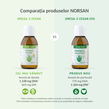 3 x Omega 3 Vegan EPA  Ulei -pachet   promotional