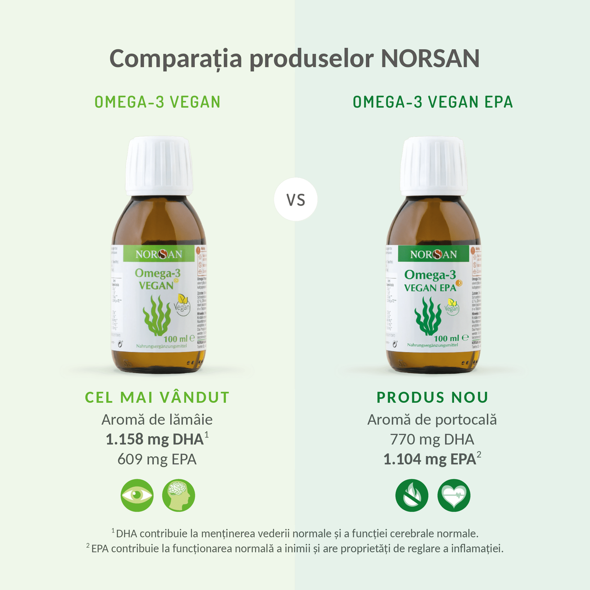 Omega 3 VEGAN EPA OIL + Omega 3 VEGAN EPA CAPSULES