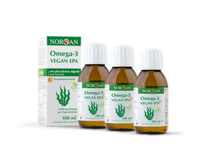 3 x Omega 3 Vegan EPA  Ulei -pachet   promotional