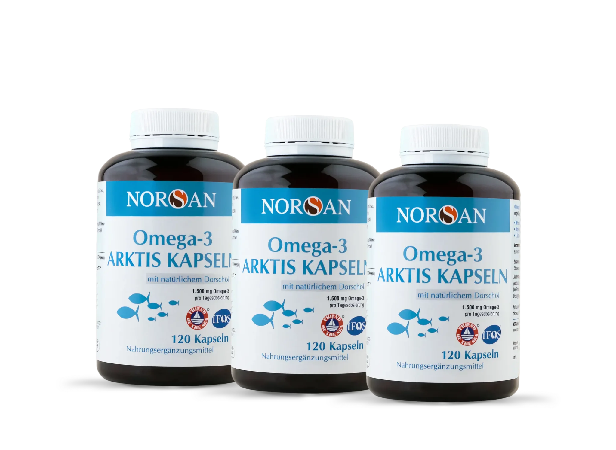 3 x Omega 3 Arktis Capsule – pachet promoțional