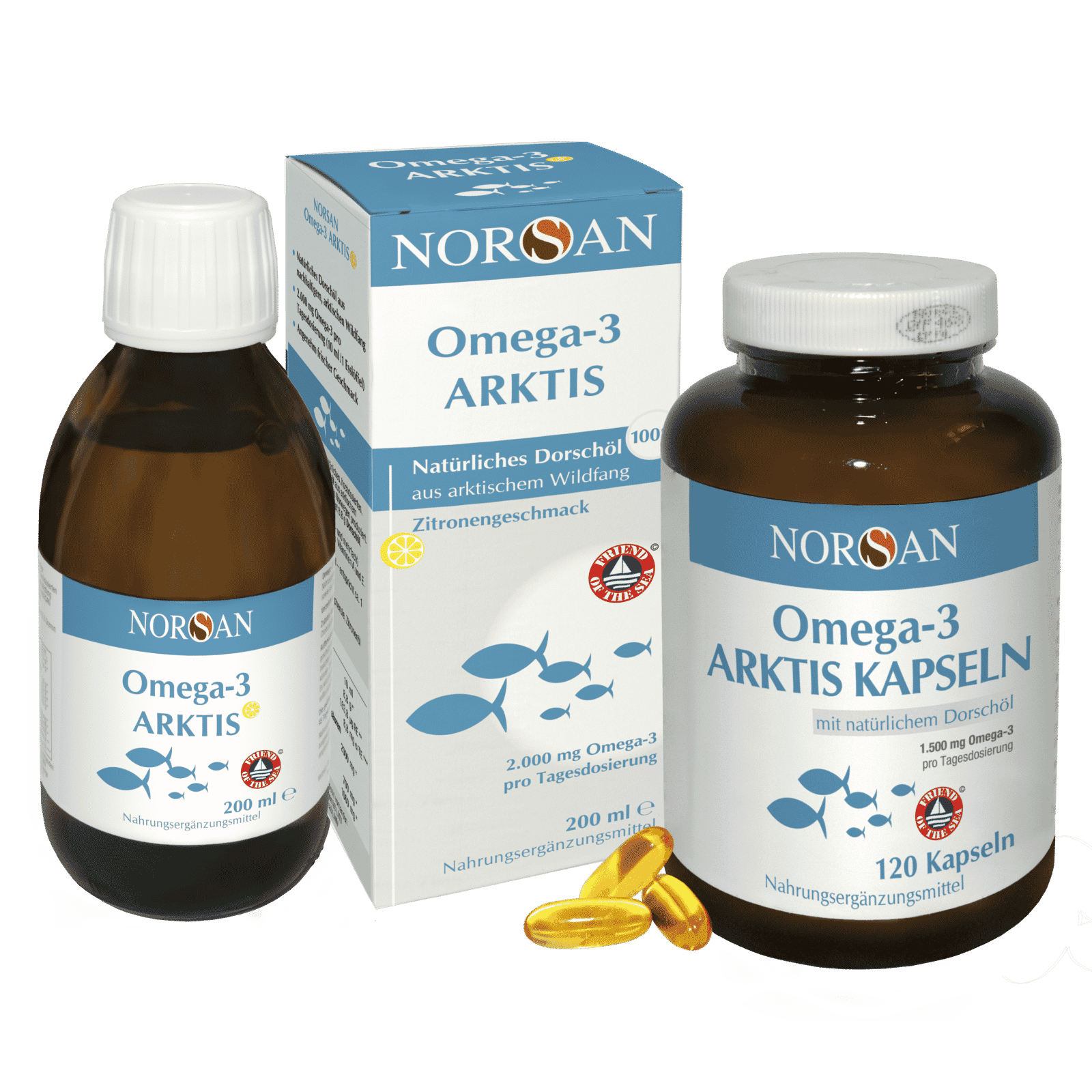 Omega 3 Arktis Ulei + Capsule