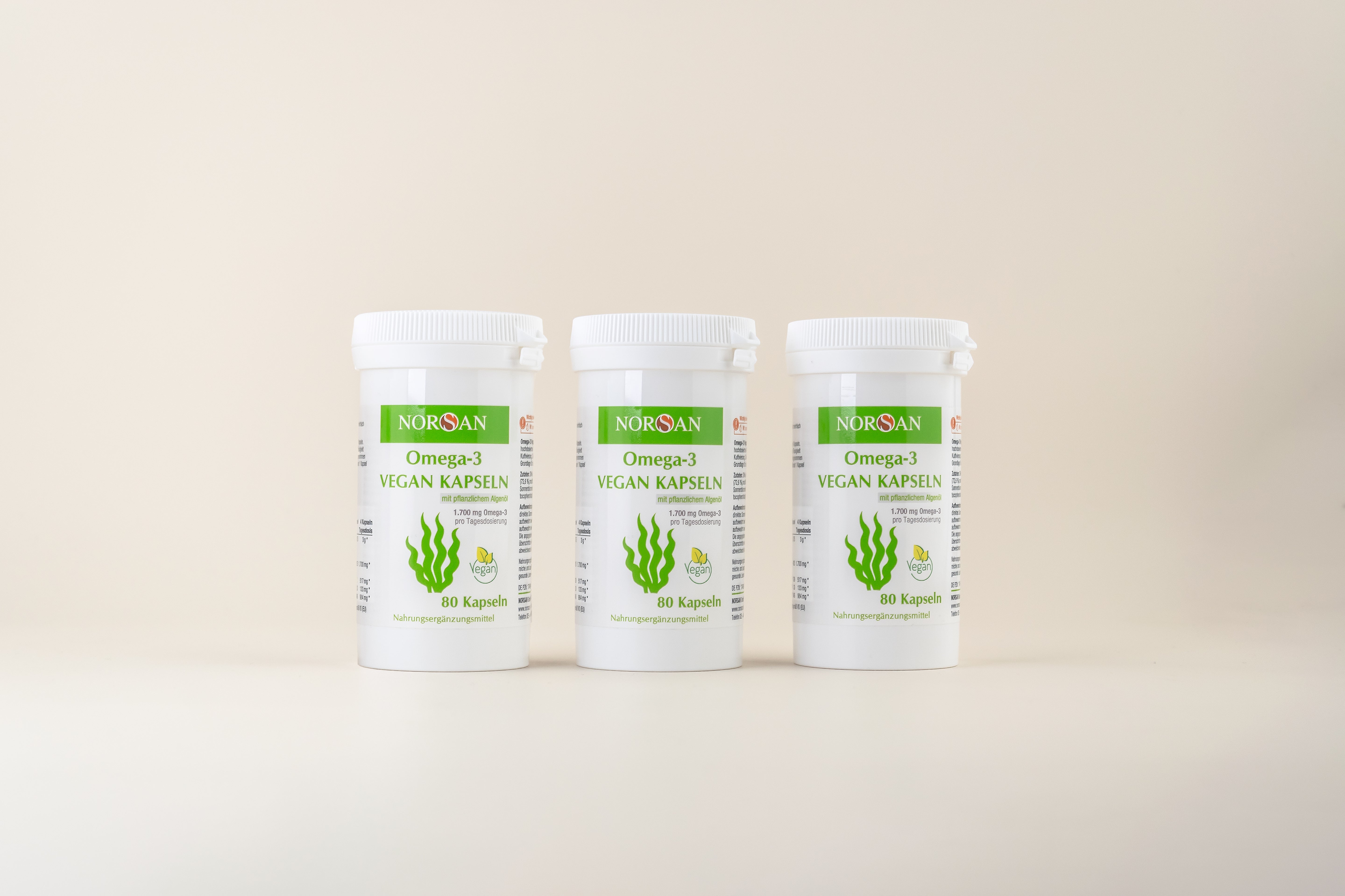 3 x Omega 3 Vegan Capsule -pachet promotional