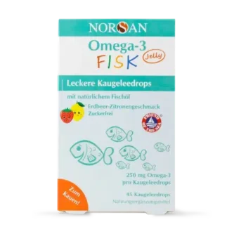 Omega 3 FISK Jeleuri 45 bucati