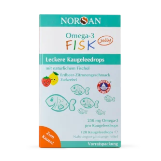 Omega 3 FISK Jeleuri 120 bucati